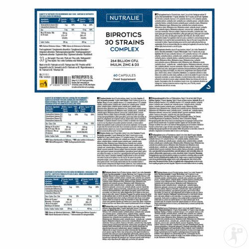 Nutralie Probiotiques 30 Souches Complex 60 Gélules-6