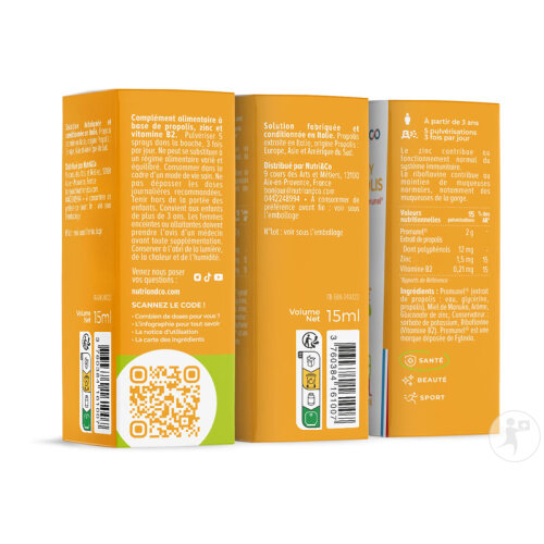 Nutri&Co Propolis Breveté En Spray Action Rapide & Efficacité Clinique 15ml-2
