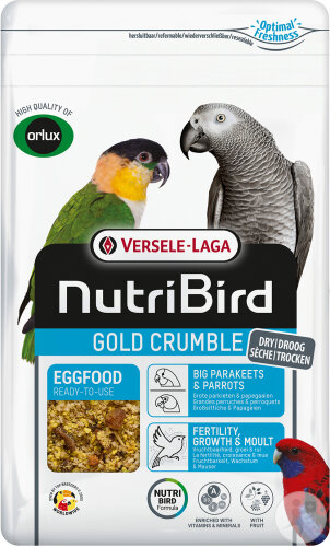Nutribird Gold Crumble Grandes Perruches Et Perroquets 800g