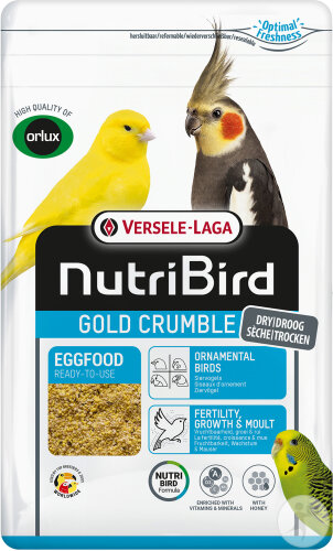 NutriBird Gold Crumble Oiseaux D'Ornement 10kg