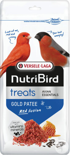 NutriBird Treats Gold Patée Red Fusion 250g
