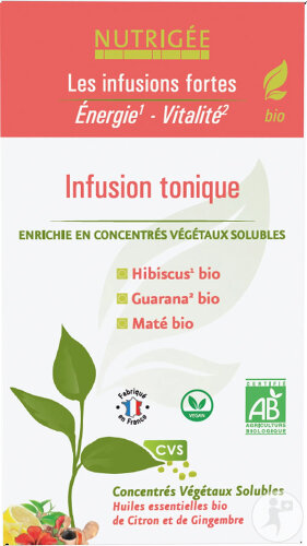 Nutrigée Infusion Tonique Sachets 30x1,5g