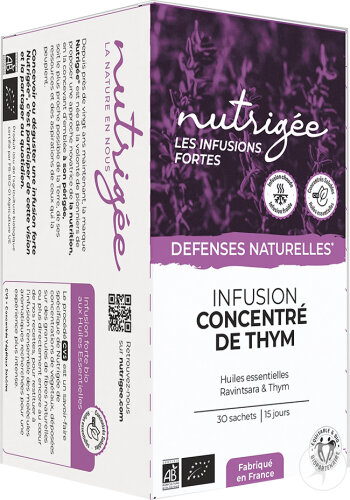 Nutrigée Infusion Concentré De Thym 30 Sachets
