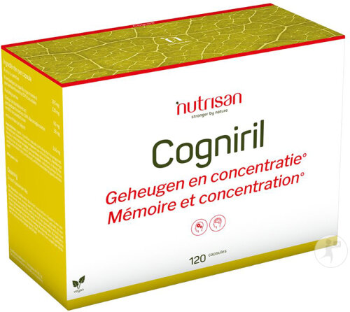 Nutrisan Cogniril 120 Capsules Végétariennes