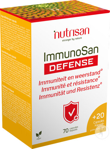 Nutrisan Immunosan Defense 70+20 Capsules