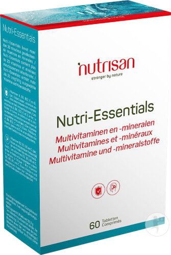 Nutrisan Nutri-Essentials Multivitamines Et Minéraux 60 Comprimés