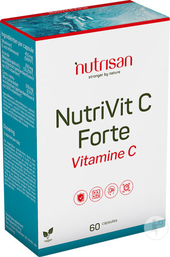 Nutrisan NutriVit C Forte 60 Capsules Végétariennes