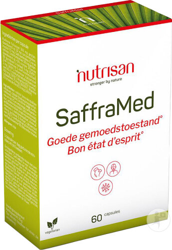 Nutrisan SaffraMed 60 Capsules Végétariennes