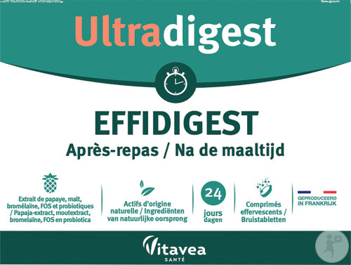 Nutrisanté Ultradigest Effidigest Après-Repas 24 Comprimés