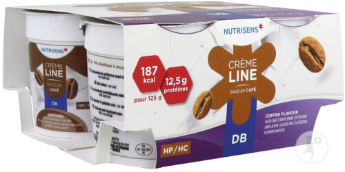 Nutrisens Crèmeline DB Saveur Café 4x125g