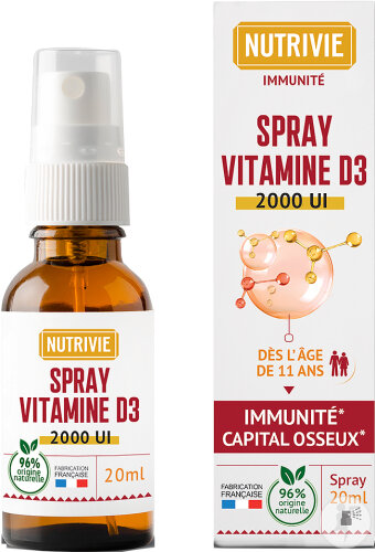 Nutrivie Vitamine D3 2000UI Spray 20ml