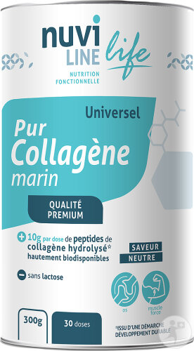 Nuviline Collagène Marin Pur Universel Neutre Pot 300g