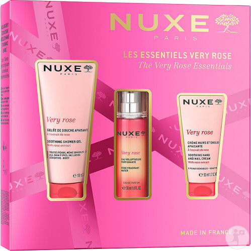 Nuxe Coffret Noël 2025 Les Essentiels Very Rose 3 Produits