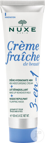 Nuxe Crème Fraîche De Beauté Crème 3en1 Tube 100ml