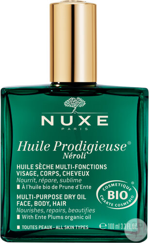 Nuxe Huile Prodigieuse Néroli Huile Sèche Multi-Fonctions Flacon 100ml