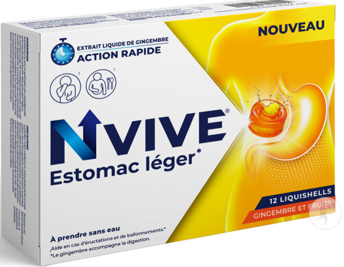 Nvive Estomac Léger 12 Liquishells