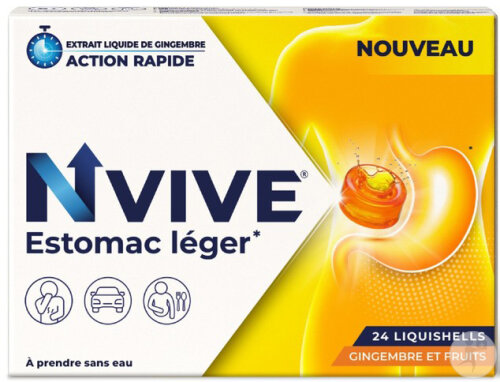 Nvive Estomac Léger 24 Liquishells