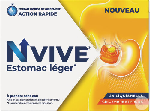 Nvive Estomac Léger 24 Liquishells