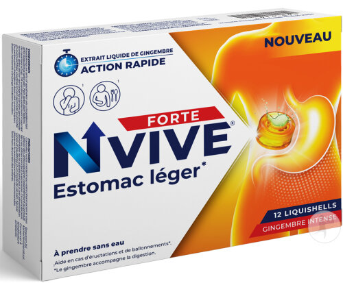 Nvive Estomac Léger Forte 12 Liquishells