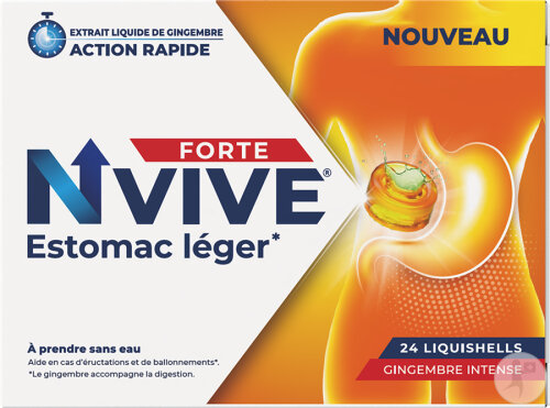 Nvive Estomac Léger Forte 24 Liquishells