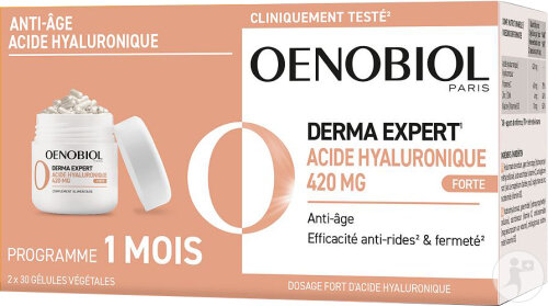 Oenobiol Derma Expert Acide Hyaluronique 420mg Forte 2x30 Capsules