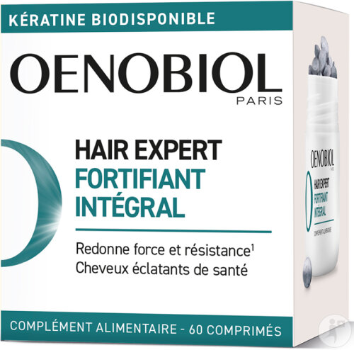 Oenobiol Hair Expert Fortifiant Intégral Cheveux Et Ongles 60 Comprimés
