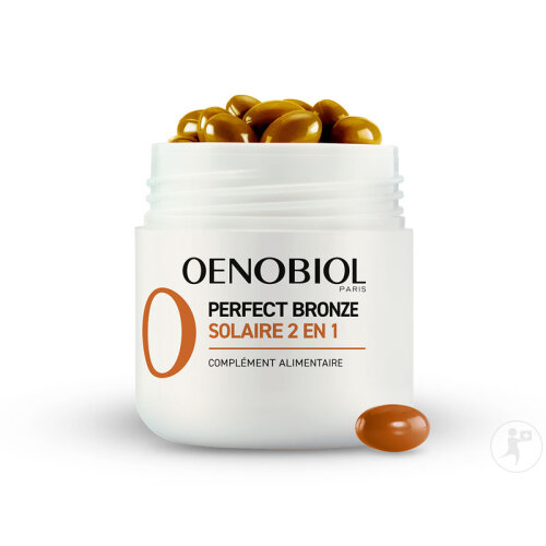 Oenobiol Solaire Perfect Bronze 2 En1 Autobronzant Et Préparateur Solaire 30 capsules-2