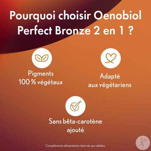 Oenobiol Solaire Perfect Bronze 2 En1 Autobronzant Et Préparateur Solaire 30 capsules-7