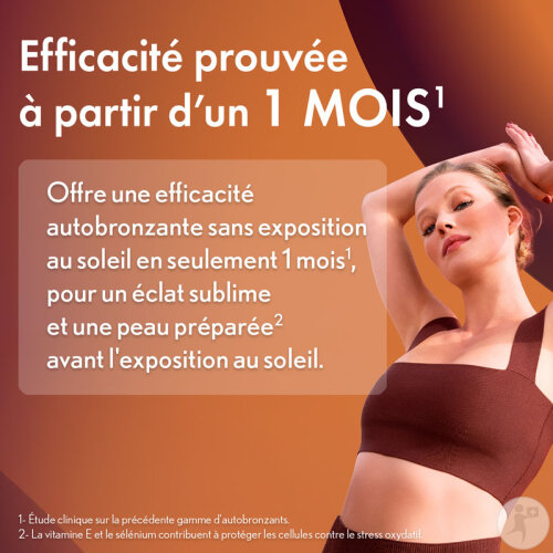 Oenobiol Solaire Perfect Bronze 2 En1 Autobronzant Et Préparateur Solaire 60 capsules-3