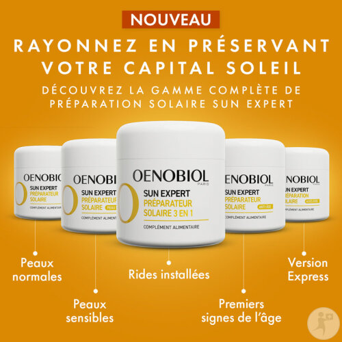 Oenobiol Sun Expert Préparateur Solaire 3en1 30 Capsules Végétales-9