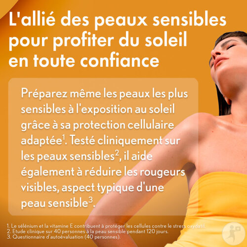 Oenobiol Sun Expert Préparateur Solaire Peau Sensible Complément Alimentaire 2x30 Capsules-3