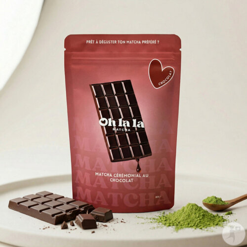 Oh La La Matcha Cérémonial Chocolat Poudre 80g