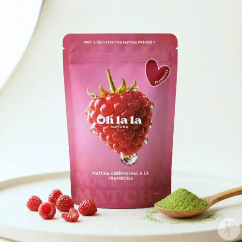 Oh La La Matcha Cérémonial Framboise Poudre 80g