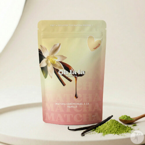 Oh La La Matcha Cérémonial Vanille Poudre 80g