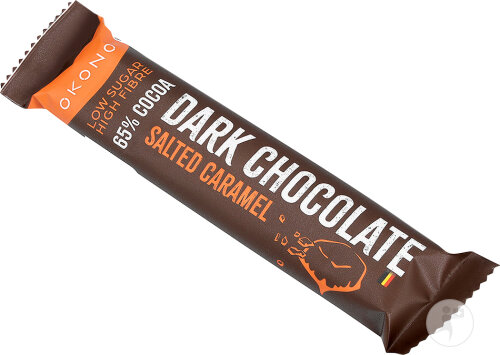 Okono Dark Chocolate 65% Cacao Salted Caramel 35g