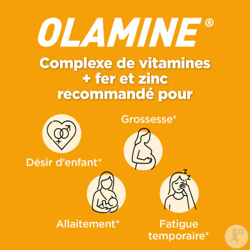 Olamine Complément Alimentaire Vitamines Et Minéraux 60 Gélules-2