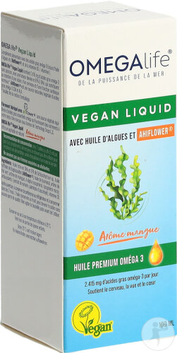 Omega-Life Huile D'Algues Liquide 100ml