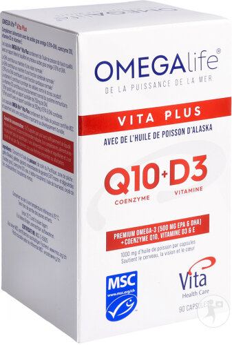 Omega-Life Vita Plus 90 Capsules