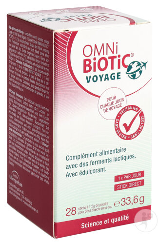 Omni-Biotic Voyage Directstick 28 Pièces