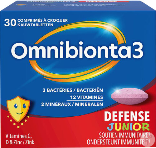 Omnibionta3 Multivitamines Defense Junior 30 Comprimés
