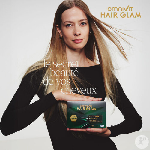 Omnivit Hair Glam 500mg 180 Comprimés-3