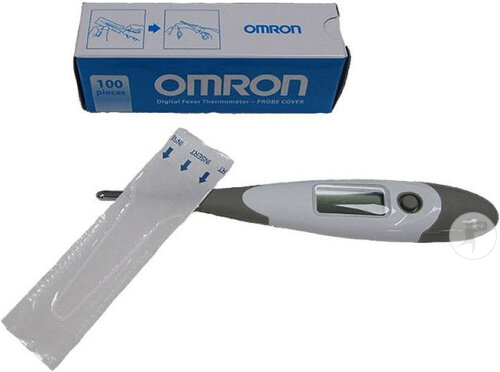 Omron Embouts Pour Thermometre Pencil Type 100 Pièces