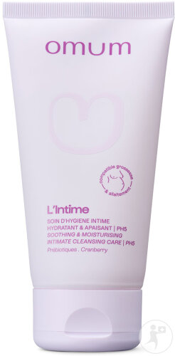 Omum L'Intime Soin D'Hygiène Intime Hydratant Et Apaisant Grossesse Bio Tube 150ml