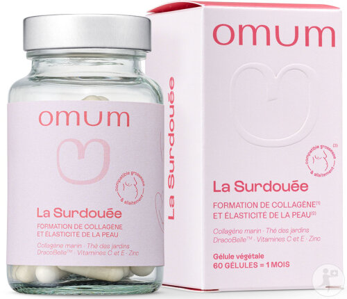 Omum La Surdouée Nutricosmétique Prévenir Les Vergetures 60 Gélules Végétales