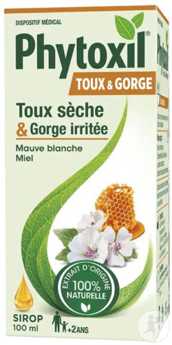 Opella Phytoxil Toux Sucre Sirop Contre La Toux Sèche Et Grasse Flacon 100ml
