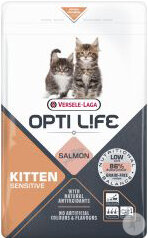 Opti Life Sensitive Kitten Chatons Au Saumon 1kg