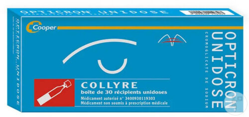 Opticron Collyre Anti-Allergique 30 Unidoses