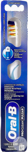 Oral-B Brosse Dents Pulsar Clean 35m 1 Pièce