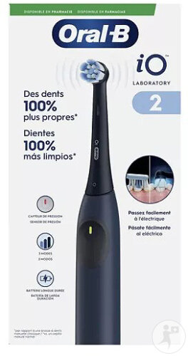 Oral-B iO Labo 2 Black Handle 1 Pièce