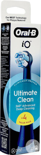 Oral-B Io Ultimate Clean Black 4 Pièces